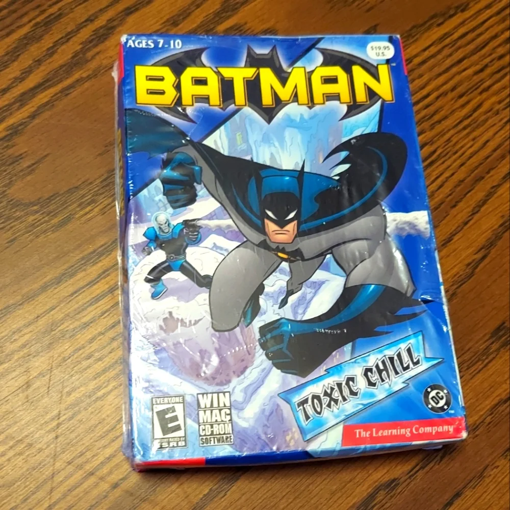 Batman Cd Rom Toxic Chill New & Sealed 2003